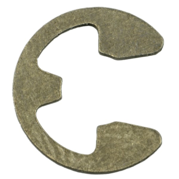 Midwest Fastener External-E E-Clip, 18-8 Stainless Steel Plain Finish, 7/32 in Shaft Dia, 20 PK 36748 - main